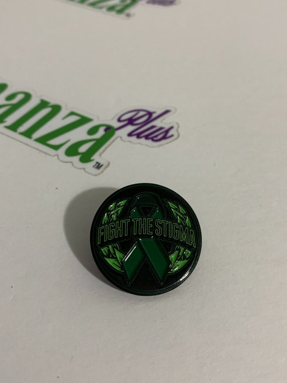 Funky Brims x Hales Speed Shop Collab Hat Pin Fight the Stigma Ribbon #66 / 300